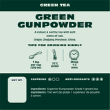 Green Gunpowder - Green Tea
