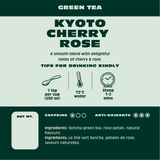 Kyoto Cherry Rose - Green Tea