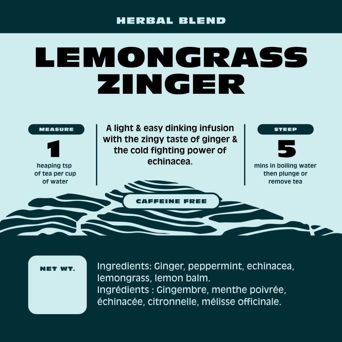 Lemongrass Zinger - Herbal Tea
