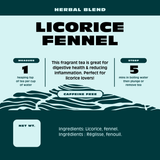 Licorice Fennel - Herbal Tea