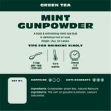 Mint Gunpowder - Green Tea