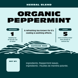 Organic Peppermint - Herbal Tea