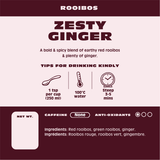 Zesty Ginger - Rooibos Tea